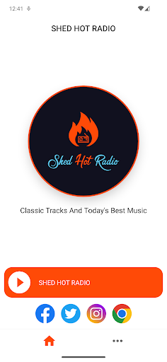 Android application Shed Hot Radio screenshort
