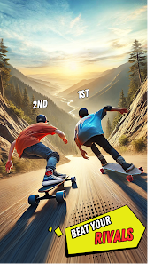 Downhill Racing: Hill Racer 3D 3