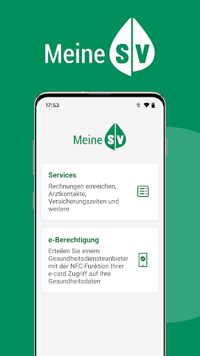 Android application MeineSV screenshort