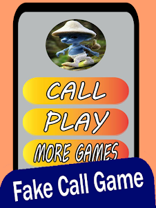 Fake Call Smurf Cat Games