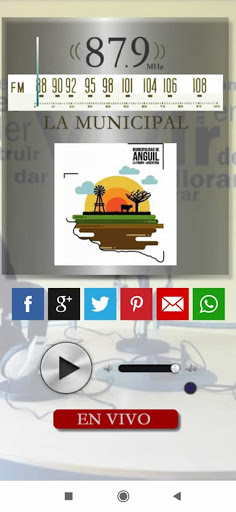 Android application Radio Municipal Anguil screenshort