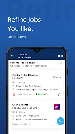 Naukrigulf- Career & Job Search App in Dubai, Gulf  screenshots 3