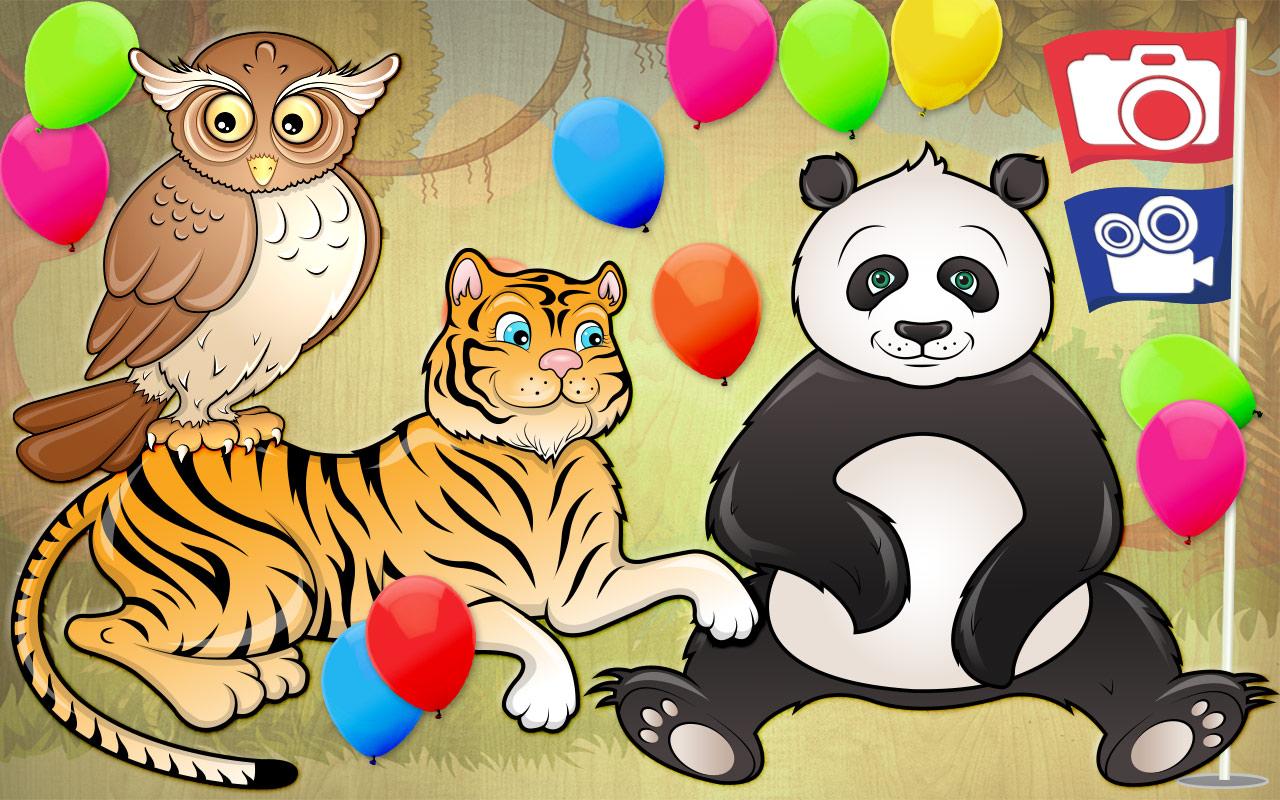 Android application Free Kids Puzzle Game - Animal screenshort