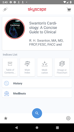 Android application Swanton's Cardiology Guide screenshort