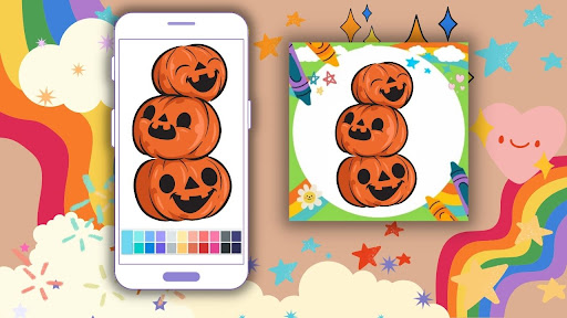 Coloring Book Pumpkin App