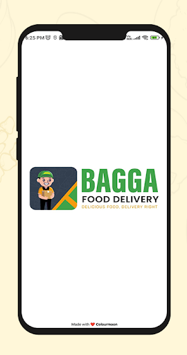 Android application Bagga Food Delivery screenshort