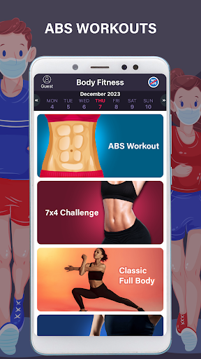Abs Workout Fit Body Exercises Screenshot 1 - AppWisp.com