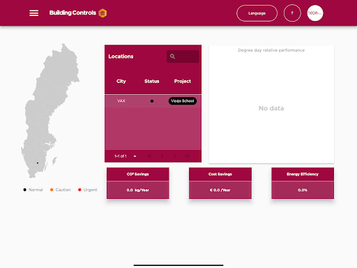 Building Controls Screen 2