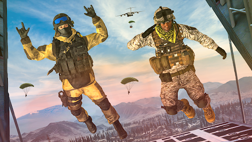 Warzone Shooter Shooting Games Screen 2