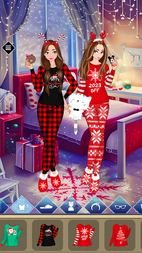 Android application BFF Sleepover Dress Up Game screenshort