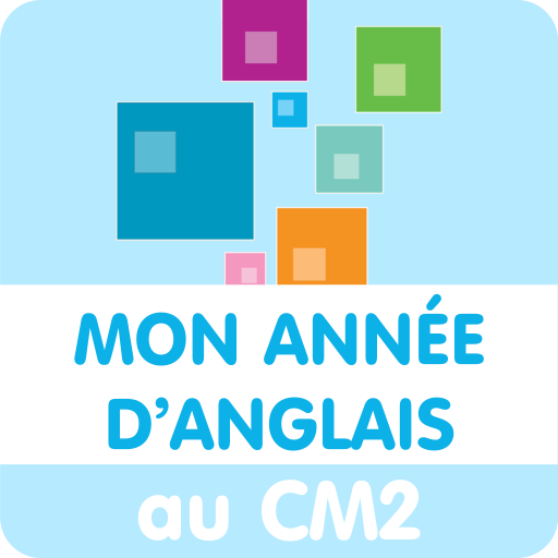 Mon année danglais au CM2 logo