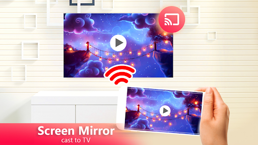 Android application Screen Mirroring: Phone to TV screenshort
