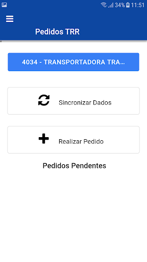 Pedidos TRR Screen 2
