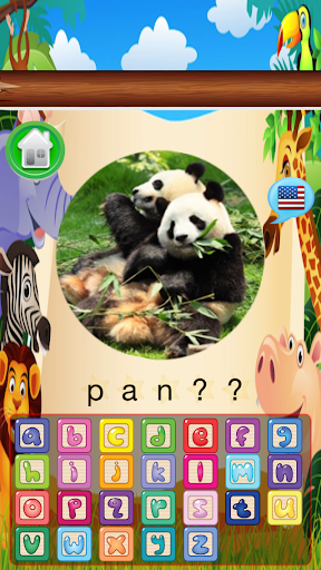 Kids English Vocabulary Screen 2