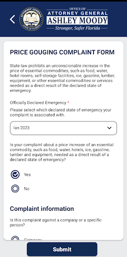 No Scam – Stop Price Gouging Screen 2