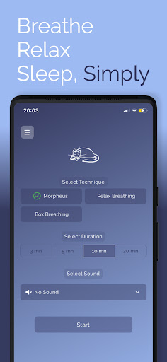 Android application Morpheus screenshort