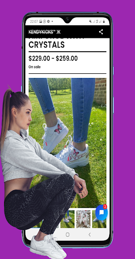 KENDYKICKS - Sneaker App Screen 2