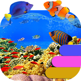 Aquarium Theme and Launcher icon
