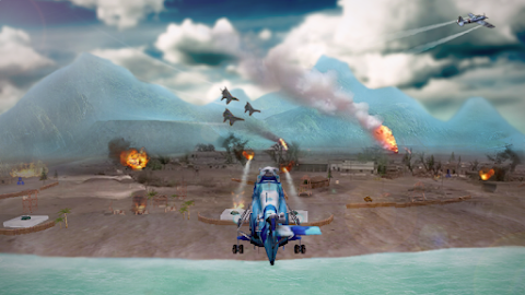 ヘリコプター空襲 - Gunship Strike 3Dのおすすめ画像5