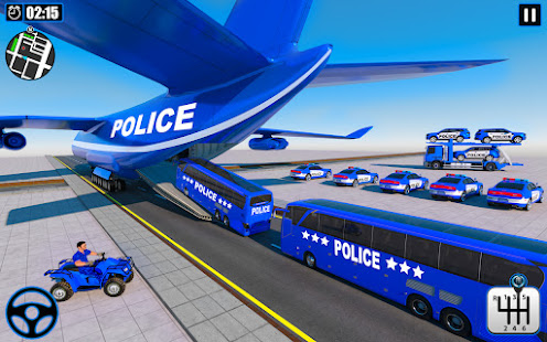 Police Cargo Transporter Truck screenshots 3