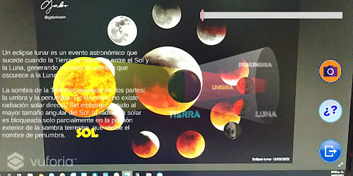 Android application UniversoRA screenshort