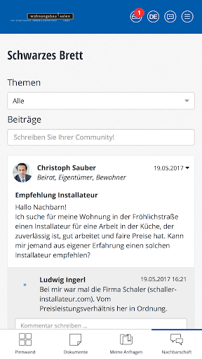 Wobau Aalen Screen 2