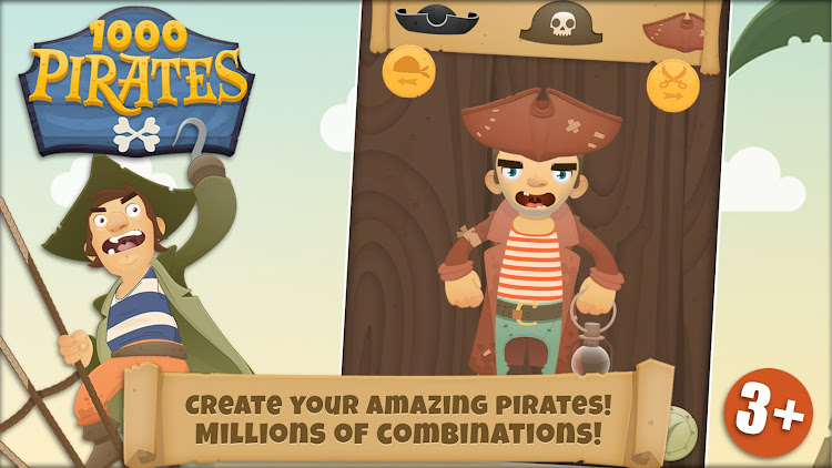 1000 Pirates Dress Up for Kids - 2.1.1 - (Android)