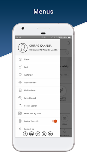 Android application Sheetal Group - Diamond Store screenshort