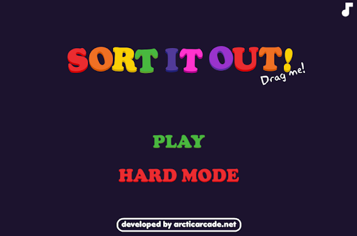 Android application Sort It Out screenshort