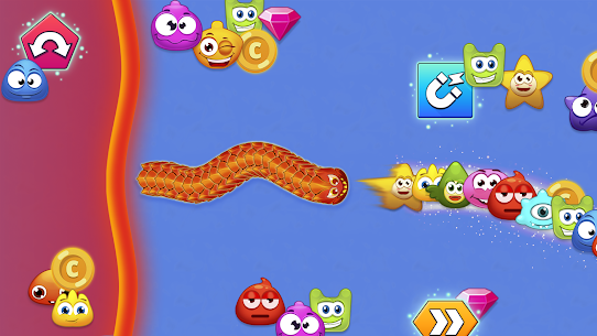 Worm Hunt MOD APK- Slither snake game (Unlimited Money) 2