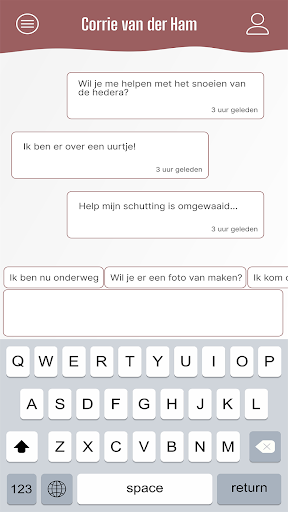 MijnTuinApp Screen 2