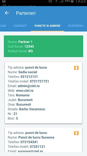 CIEL ERP Mobile Sales Screen 3