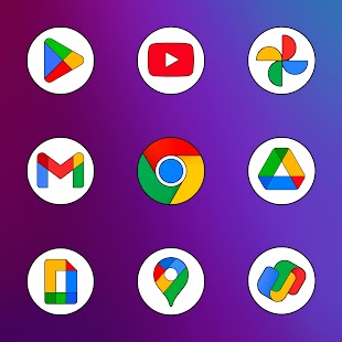 Color OS - Icon Pack Captura de pantalla