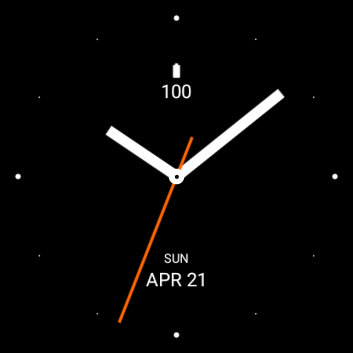 Super Analogue Watch Face Logo