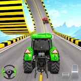 Tractor Stunt: GT Mega Ramp 3D icon