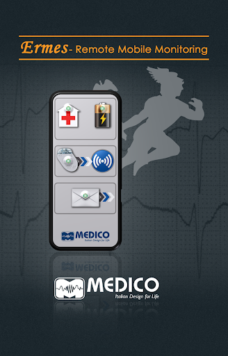 Android application Ermes Remote Monitoring screenshort