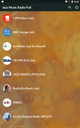 Android application Jazz Music Radio Live screenshort