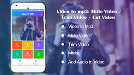 screenshot of Video to Mp3 : Mute Trim Mix