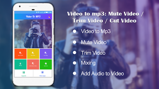 تحويل الفيديو إلى Mp3 Pro Mute Video Trim Video Cut Video MOD APK 1