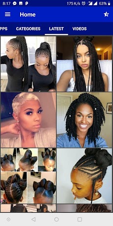 African Woman Hairstyleのおすすめ画像1