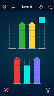 Sort Blocks - Tower Puzzle