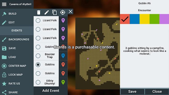 ProDnD Dungeon Generator Screenshot