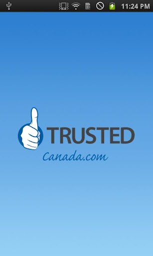 Android application Trusted Canada screenshort