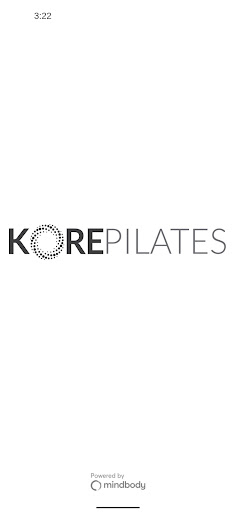 Android application KORE PILATES screenshort