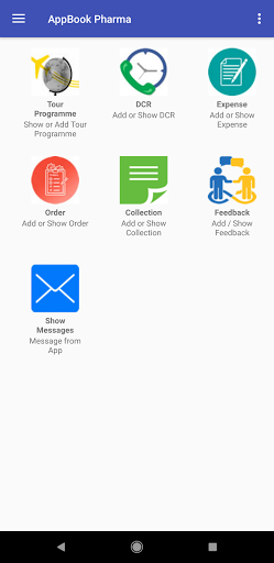 MR Reporting AppBook (SFA) Screen 2