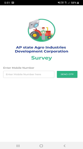 Android application APAGRO Survey screenshort