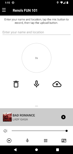 Android application FUN 101 Reno's Best Variety screenshort