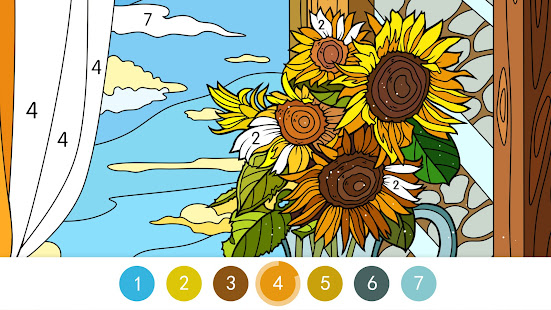 Coloring - color by number 1.2.13 screenshots 6