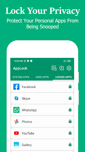 Android application AppLock - Protect Your Privacy screenshort
