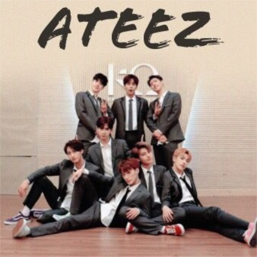 ATEEZ Wallpaper - ATEEZ KPOP W logo